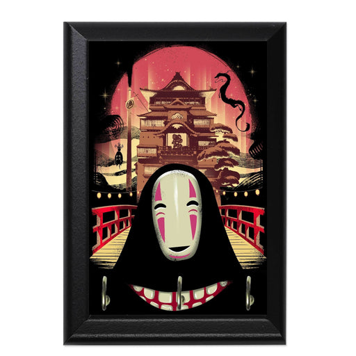 Spirited Away With Mouth Decorative Wall Plaque Key Holder Hanger