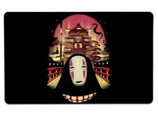 Spirited Away With Mouth Large Mouse Pad