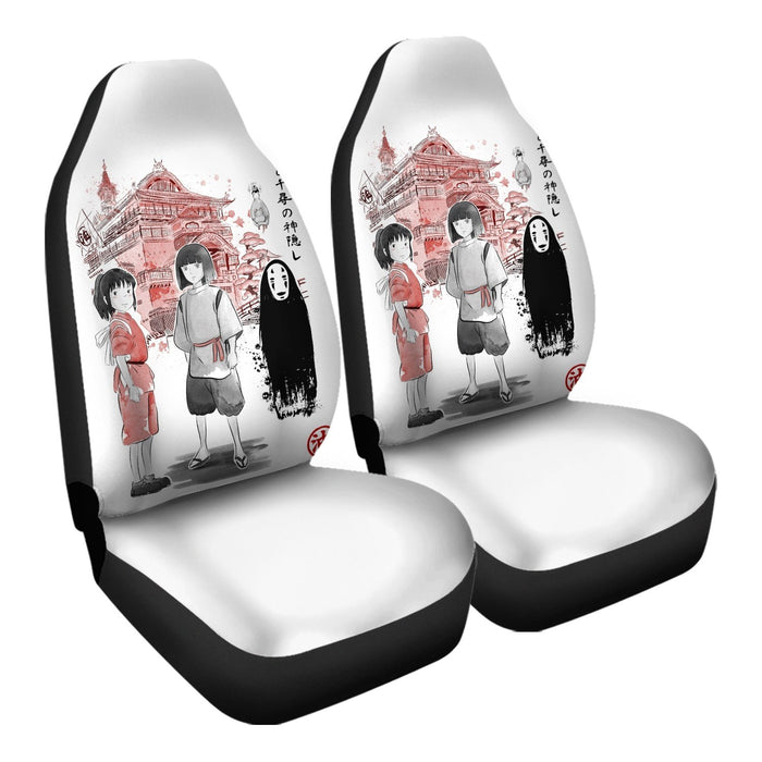 Spirited Sumi E Car Seat Covers - One size
