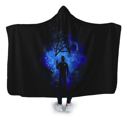 Spock Art Hooded Blanket - Adult / Premium Sherpa