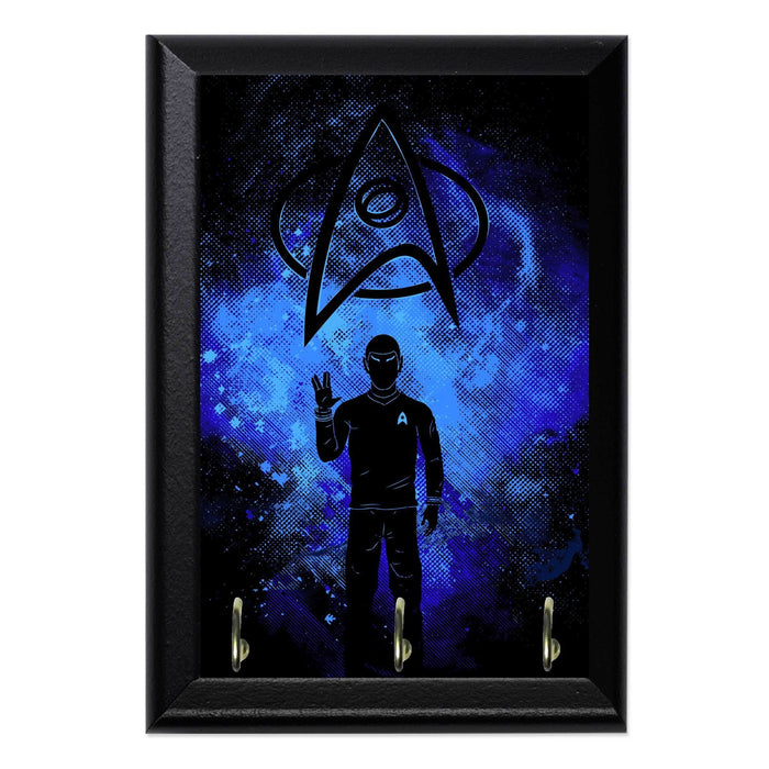 Spock Art Key Hanging Wall Plaque - 8 x 6 / Yes