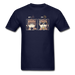 AM PM Unisex Classic T-Shirt - navy / S