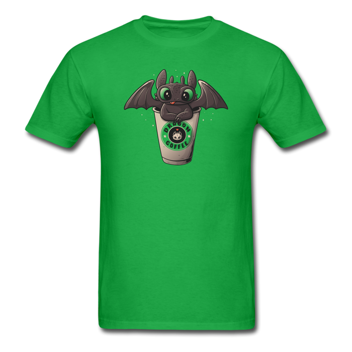 Dragon Coffee Unisex Classic T-Shirt - bright green / S