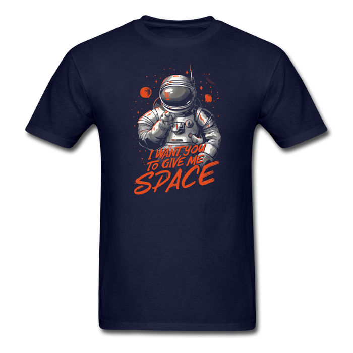 I want you to give me space Unisex Classic T-Shirt - navy / S