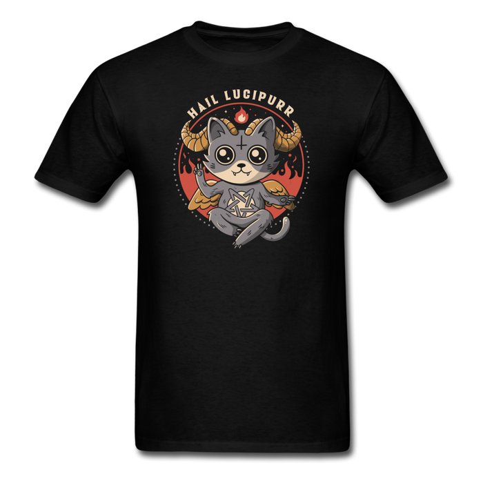 Hail Lucipurr Unisex Classic T-Shirt - black / S