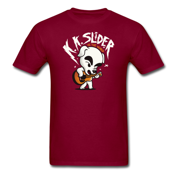 K Slider vs the World Unisex Classic T-Shirt - burgundy / S
