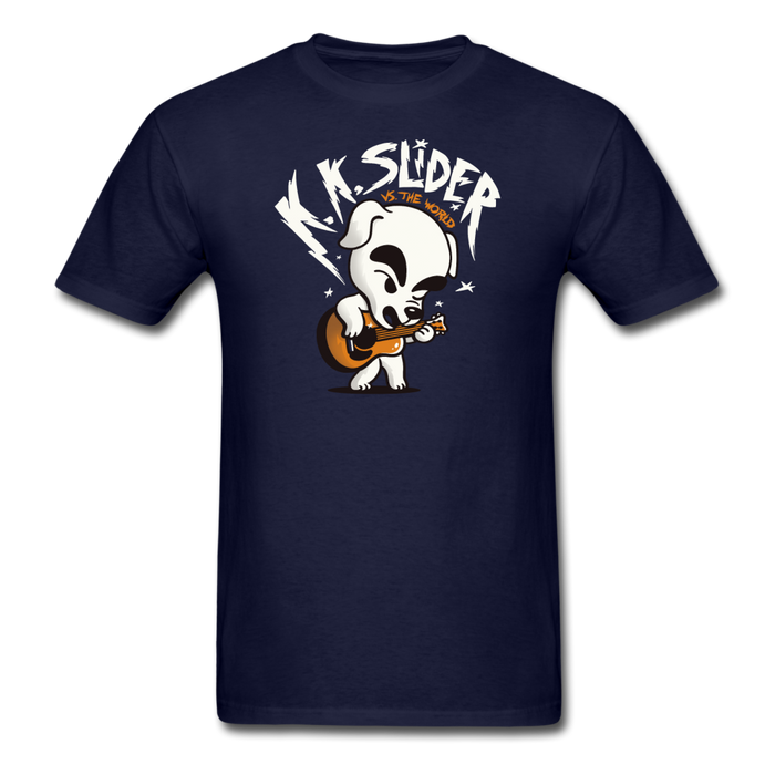 K Slider vs the World Unisex Classic T-Shirt - navy / S