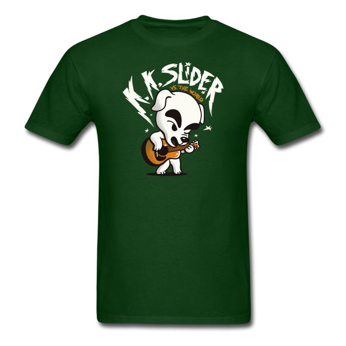 K Slider vs the World Unisex Classic T-Shirt - forest green / S