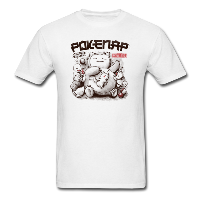 Pokenap Unisex Classic T-Shirt - white / S