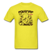 Pokenap Unisex Classic T-Shirt - yellow / S