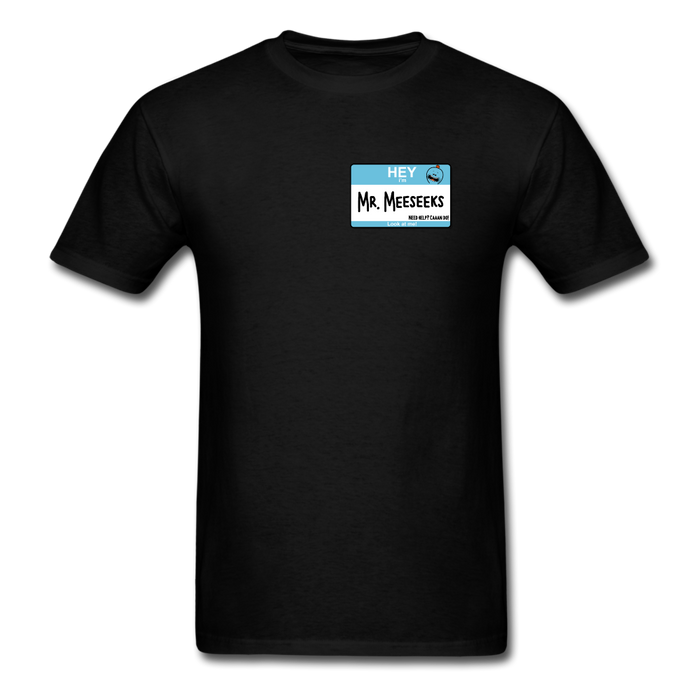 Business Card Unisex Classic T-Shirt - black / S