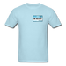 Business Card Unisex Classic T-Shirt - powder blue / S