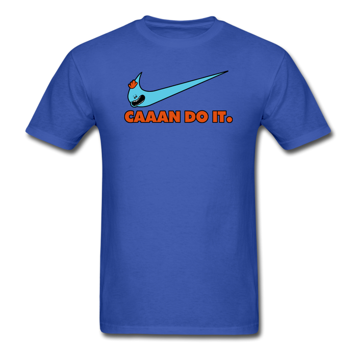 Caaan Do It Unisex Classic T-Shirt - royal blue / S