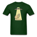 Burger Abduction Unisex Classic T-Shirt - forest green / S