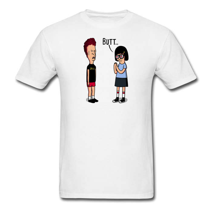 Butt.. Unisex Classic T-Shirt - white / S