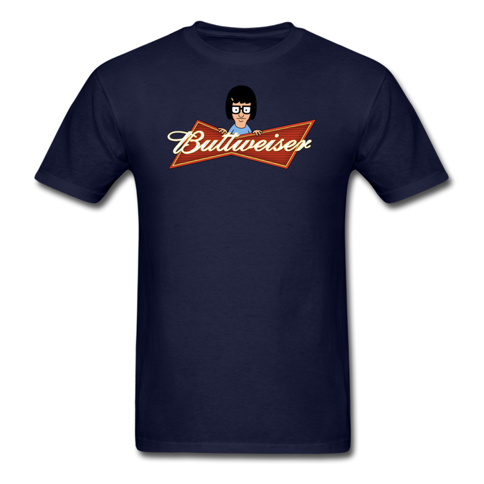 Buttweiser Unisex Classic T-Shirt - navy / S