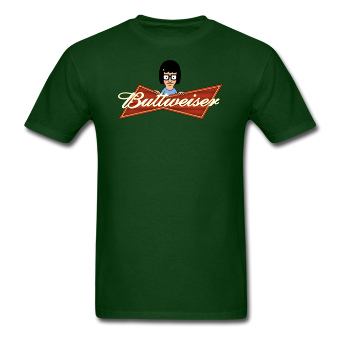 Buttweiser Unisex Classic T-Shirt - forest green / S