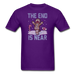 Christmas is Near Unisex Classic T-Shirt - purple / S