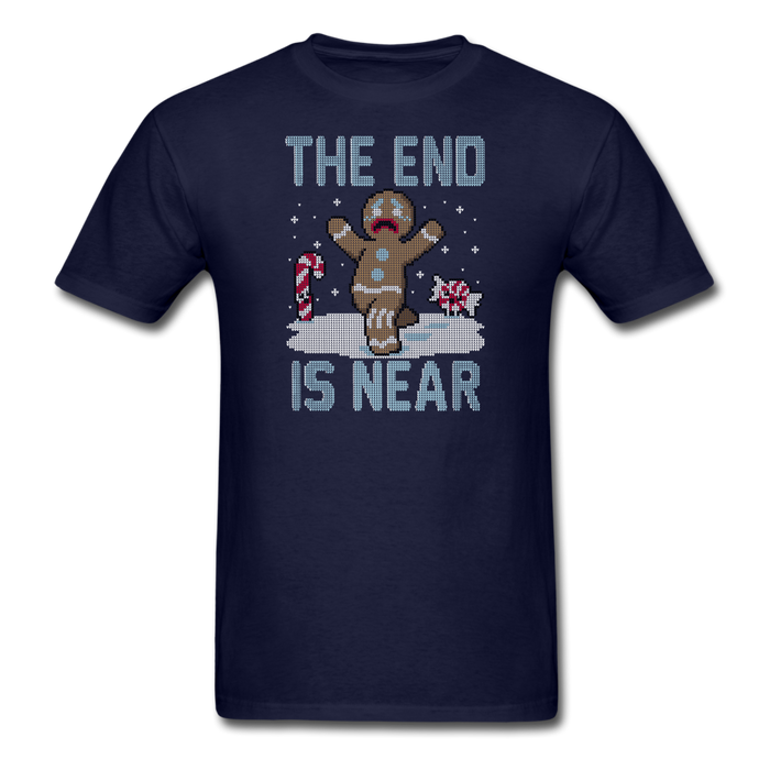 Christmas is Near Unisex Classic T-Shirt - navy / S