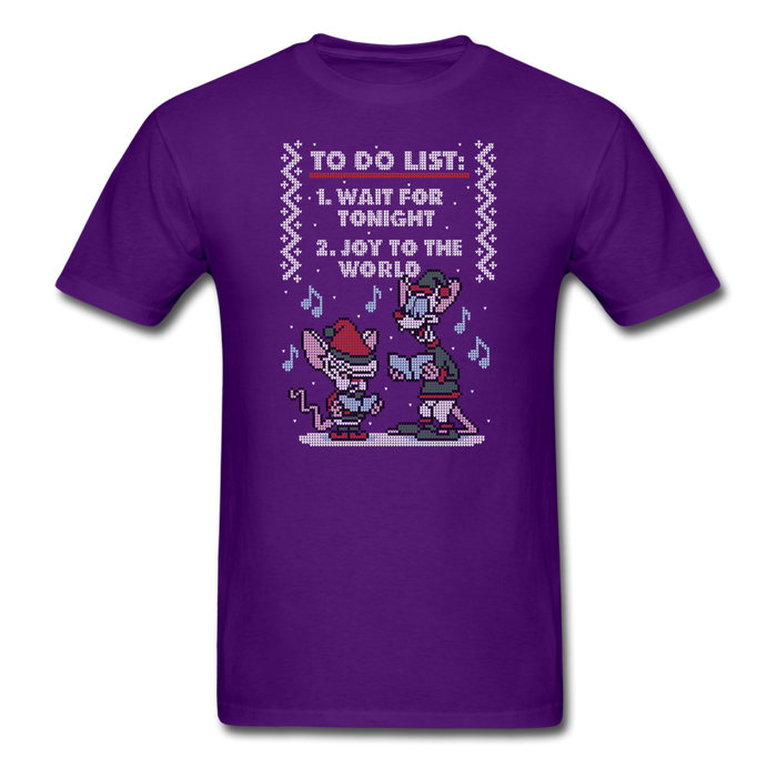 Christmas list Unisex Classic T-Shirt - purple / S