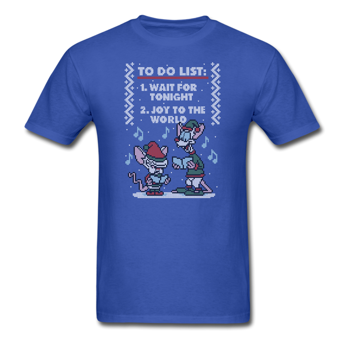 Christmas list Unisex Classic T-Shirt - royal blue / S