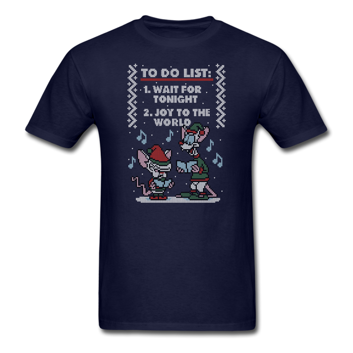 Christmas list Unisex Classic T-Shirt - navy / S