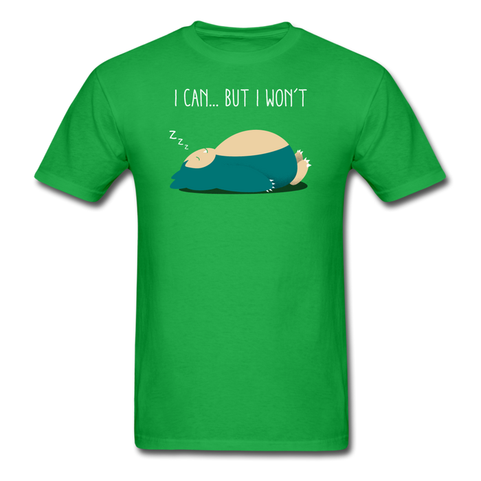 I Can... But Won’t Unisex Classic T-Shirt - bright green / S