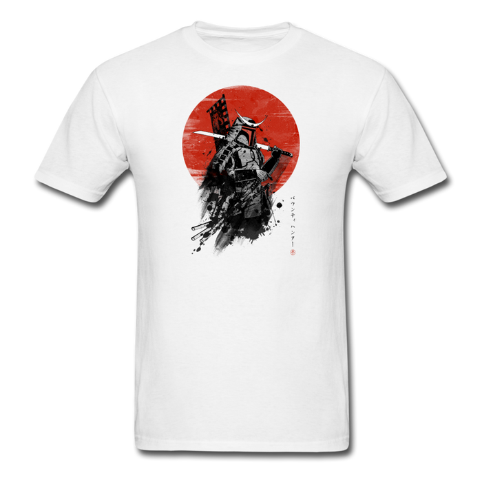 Mandalorian Samurai Unisex Classic T-Shirt - white / S
