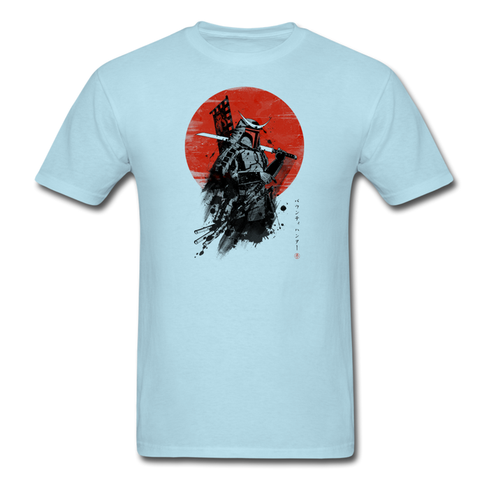 Mandalorian Samurai Unisex Classic T-Shirt - powder blue / S