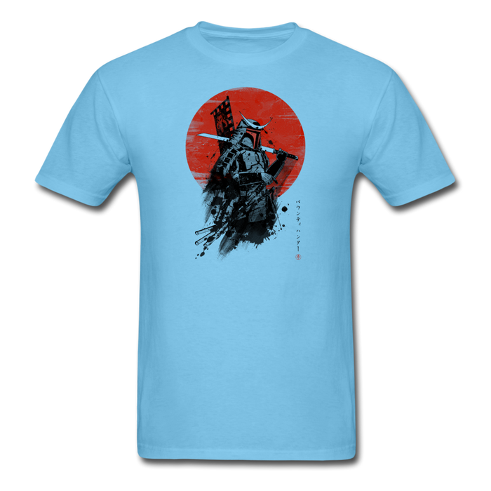 Mandalorian Samurai Unisex Classic T-Shirt - aquatic blue / S