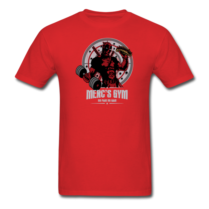 Merc’s Gym Unisex Classic T-Shirt - red / S