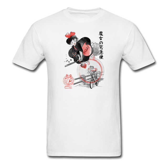 Delivery Service Sumi-E Unisex Classic T-Shirt - white / S