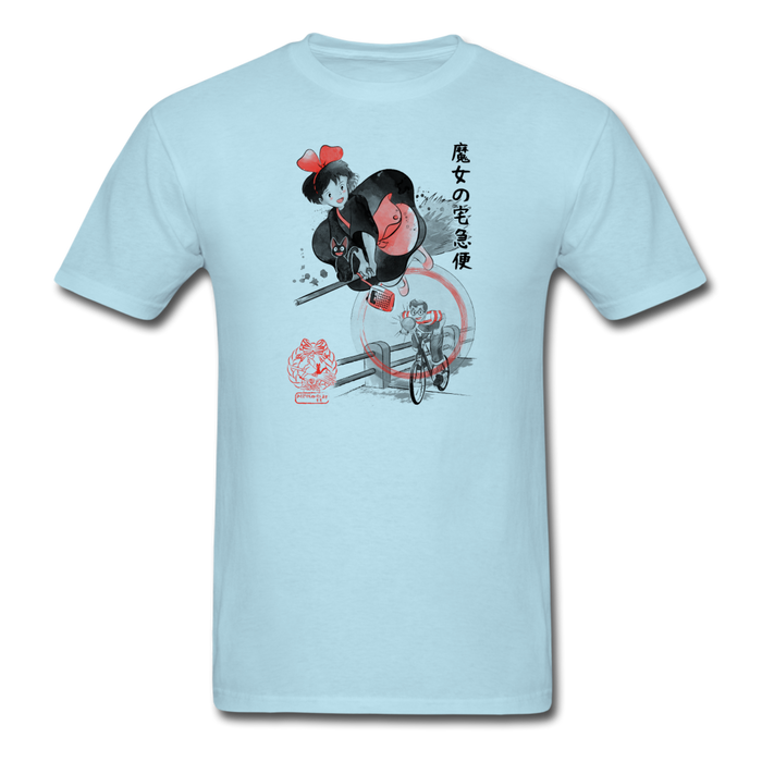 Delivery Service Sumi-E Unisex Classic T-Shirt - powder blue / S