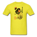 Delivery Service Sumi-E Unisex Classic T-Shirt - yellow / S