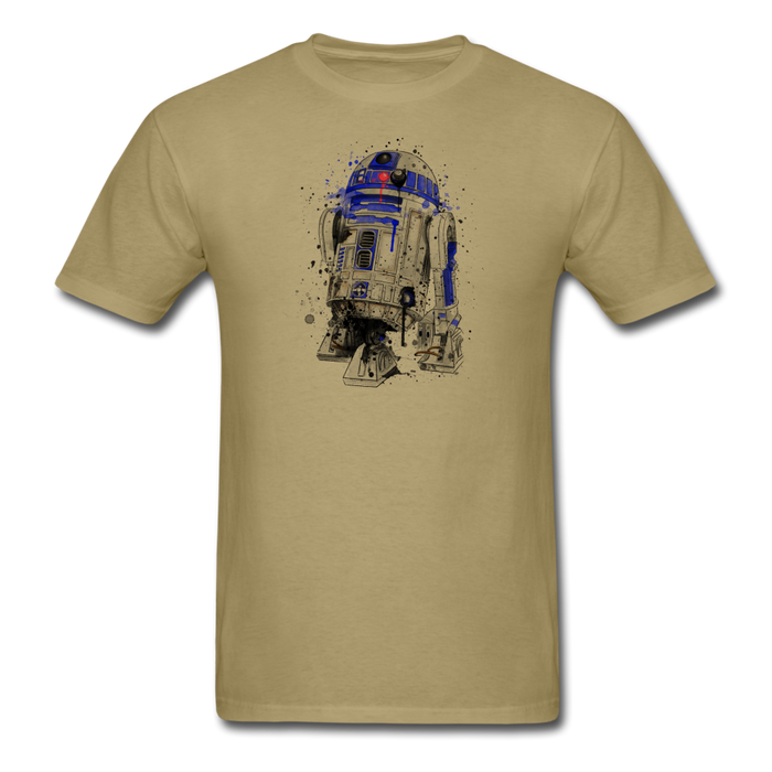 Droid Watercolor Unisex Classic T-Shirt - khaki / S