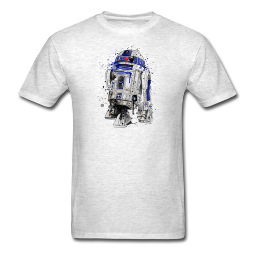 Droid Watercolor Unisex Classic T-Shirt - light heather gray / S