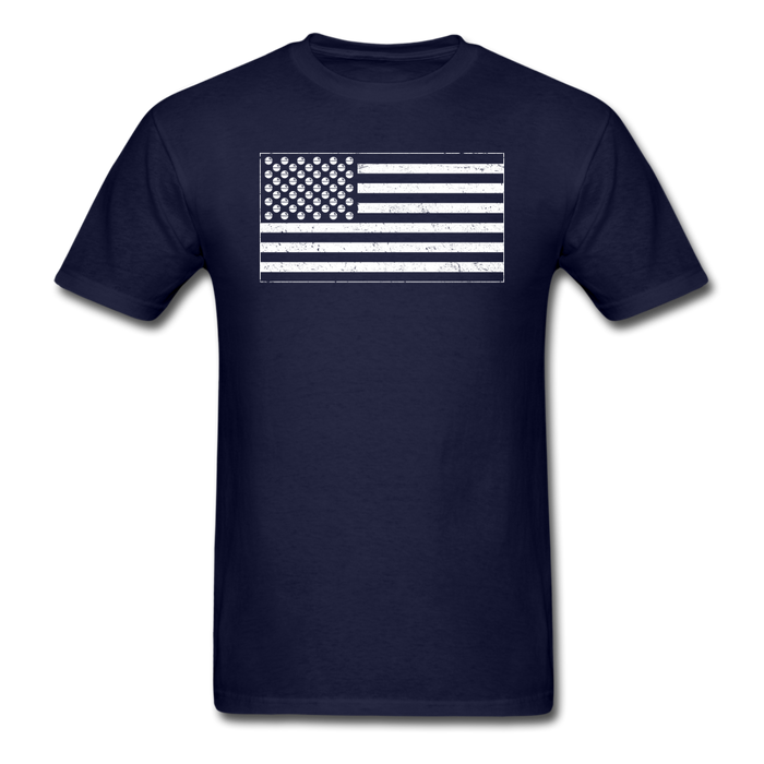 Death Stars And Stripes Unisex Classic T-Shirt - navy / S