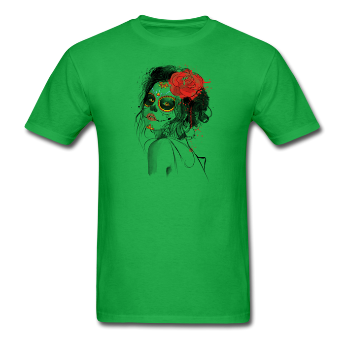 Dia De Los Muertos Unisex Classic T-Shirt - bright green / S