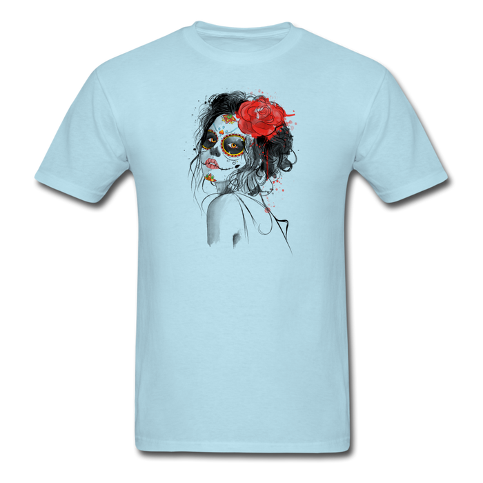 Dia De Los Muertos Unisex Classic T-Shirt - powder blue / S