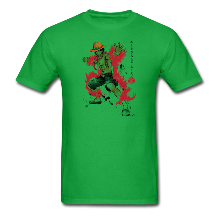 Fire Fist Ace Unisex Classic T-Shirt - bright green / S