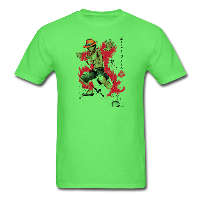 Fire Fist Ace Unisex Classic T-Shirt - kiwi / S