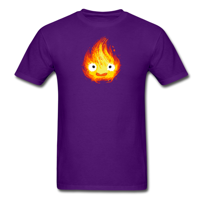 Fire Demon Unisex Classic T-Shirt - purple / S