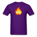 Fire Demon Unisex Classic T-Shirt - purple / S