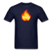 Fire Demon Unisex Classic T-Shirt - navy / S