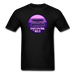 80s Purple Unisex Classic T-Shirt - black / S