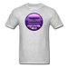 80s Purple Unisex Classic T-Shirt - heather gray / S