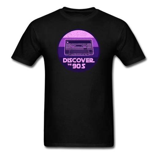 90s Purple Unisex Classic T-Shirt - black / S