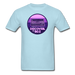 90s Purple Unisex Classic T-Shirt - powder blue / S