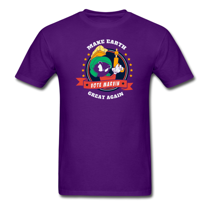 Make Earth Great Again Unisex Classic T-Shirt - purple / S