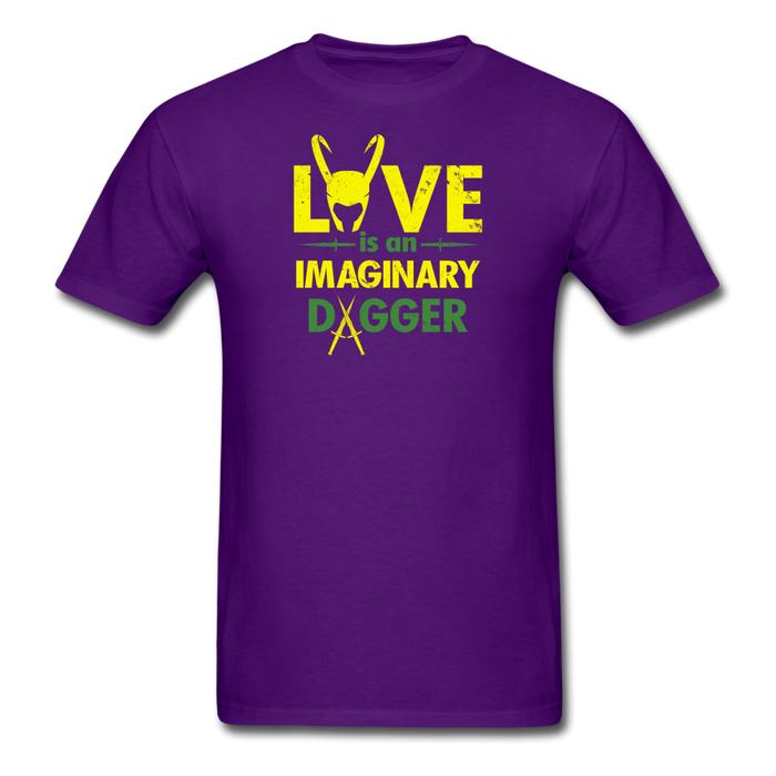 Love Is Unisex Classic T-Shirt - purple / S